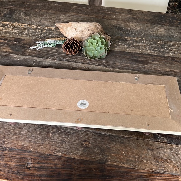 FARMHOUSE wall-mounted rustic coat hook board - Picture 2 of 5